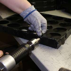 ultrasonic welding of PP tray