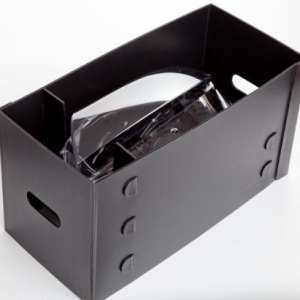 collapsible head lamp compartment